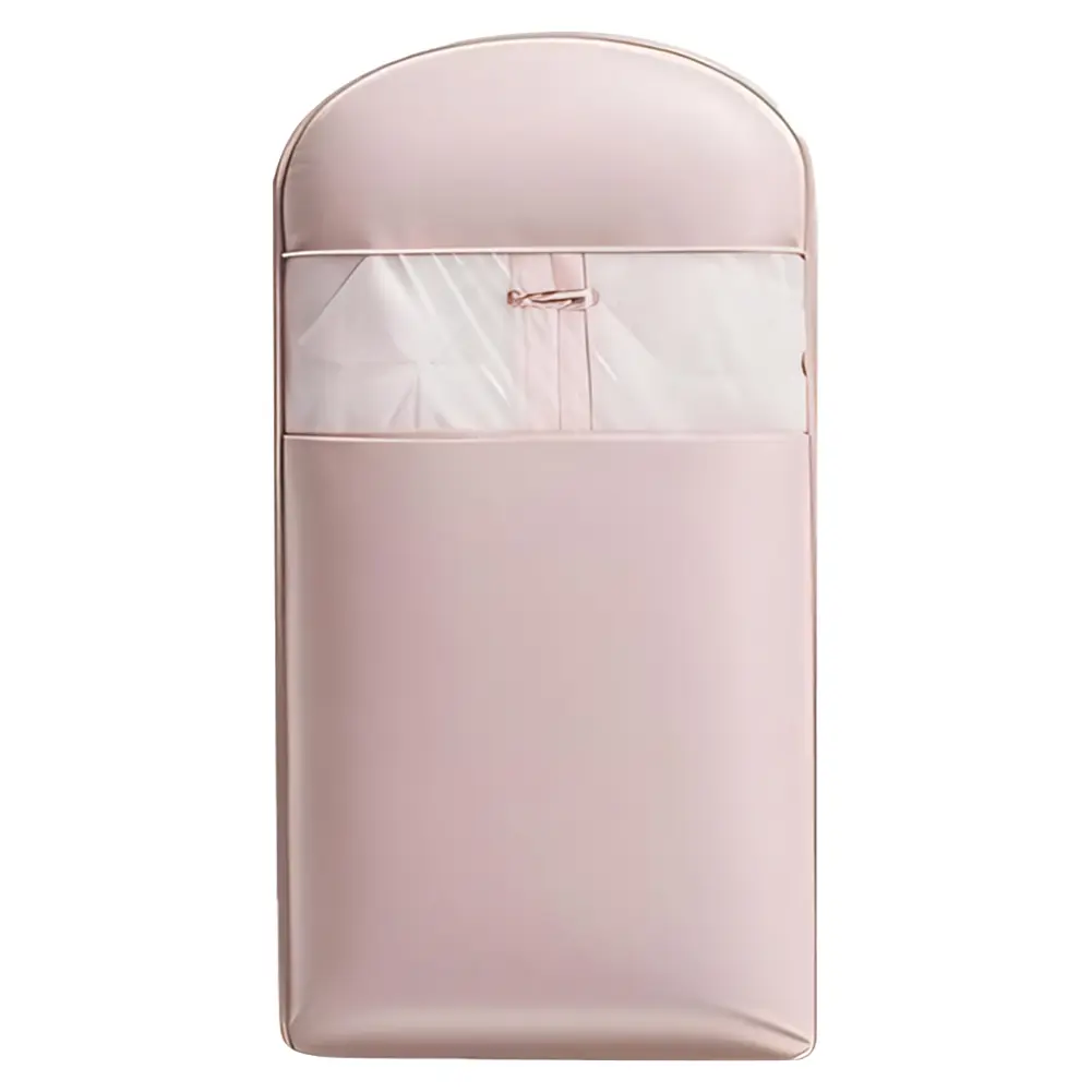 Self Compression Down Coat Bag Space Saving Clothes Storage Cover Dustproof Long Dress Bag Moisture-proof for Home Travel