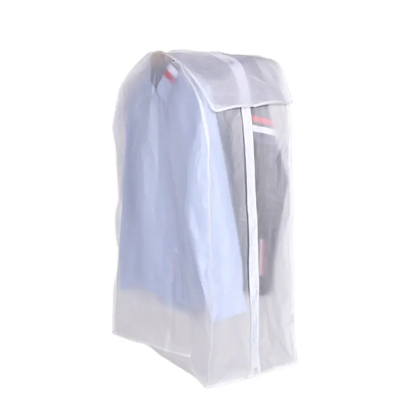 1-5PCS Wardrobe Clothes Storage Bag Large Capacity Transparent Coat Protector Moisture Proof Dust-proof for Wardrobe Closet