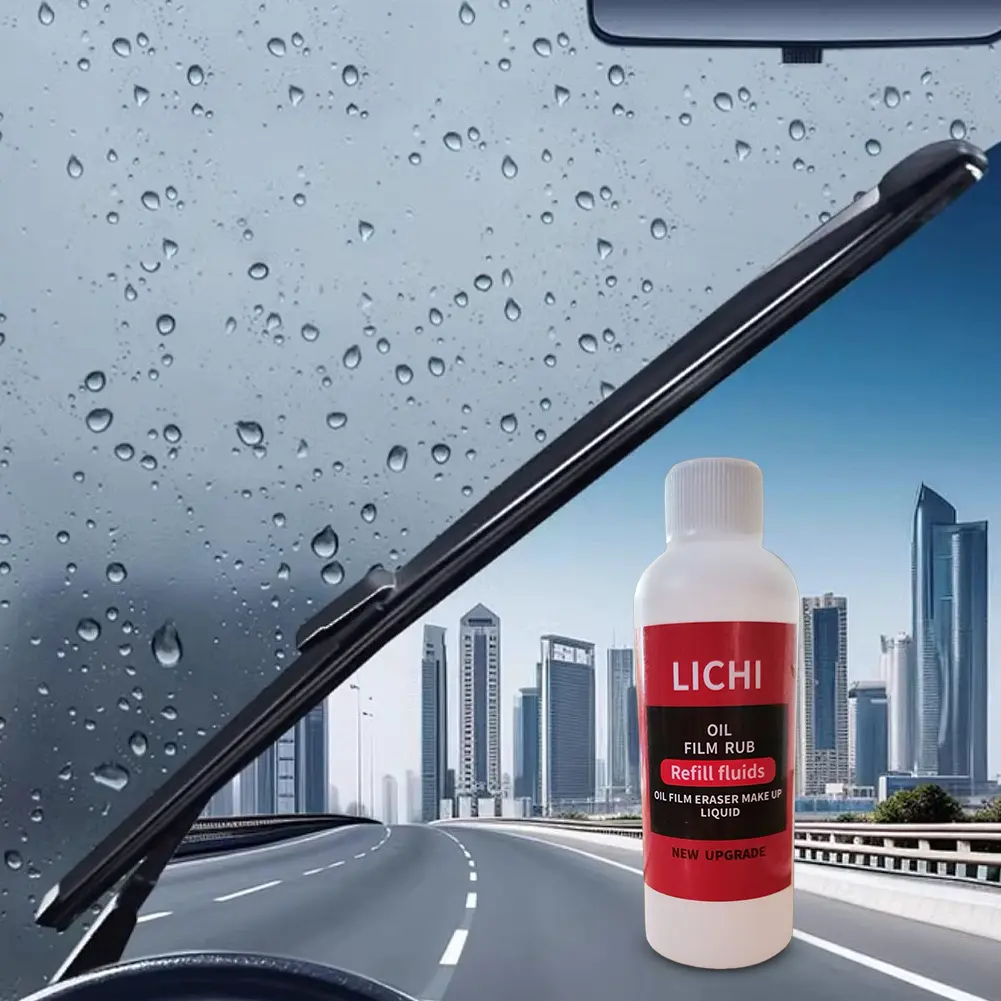 10PCS 100ml Oil Film Cleaner Remover Car Glass Maintenance Agent Windshield Oil Film Removal Auto Dirt Removal Tool