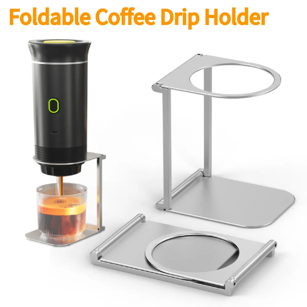 Foldable Coffee Drip Holder Coffee Machine Rack Coffee Dripper Stand for Portable Espresso Coffee Machine Accessories