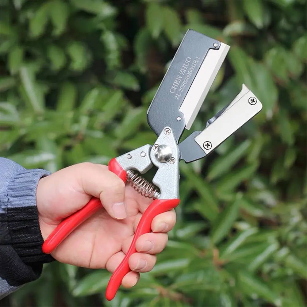 Thick Branch Grafting Machine Aluminum Alloy Fruit Tree Seedling Grafting Shear Bud Splicing Knife Grafter Tool