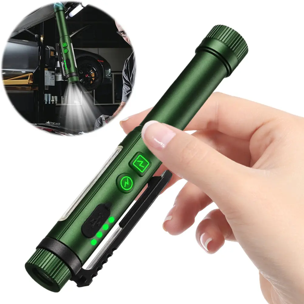 XPG+COB LED Medical Handy Pen Light USB Charging Mini Nursing Flashlight 500LM Pocket Penlight Torch for Doctor Nurse Diagnosis