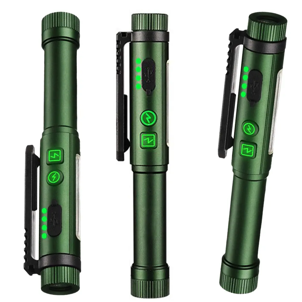 XPG+COB LED Medical Handy Pen Light USB Charging Mini Nursing Flashlight 500LM Pocket Penlight Torch for Doctor Nurse Diagnosis