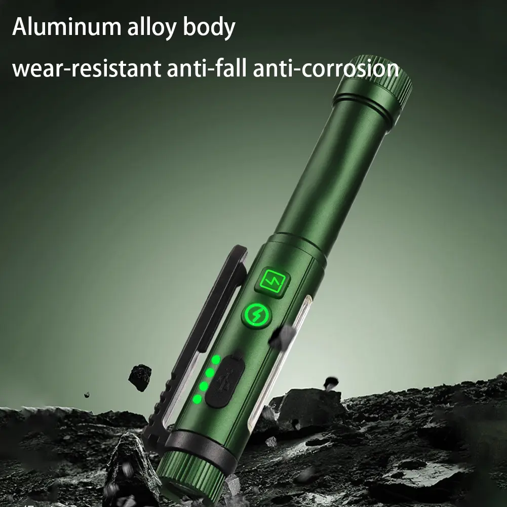 XPG+COB LED Medical Handy Pen Light USB Charging Mini Nursing Flashlight 500LM Pocket Penlight Torch for Doctor Nurse Diagnosis