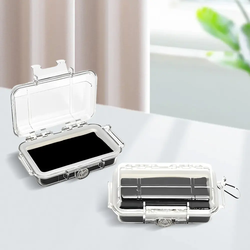 Airtight Storage Box Shockproof Outdoor Storage Case Waterproof Plastic Survival Toolbox for Carrying Protecting Outdoor Tools