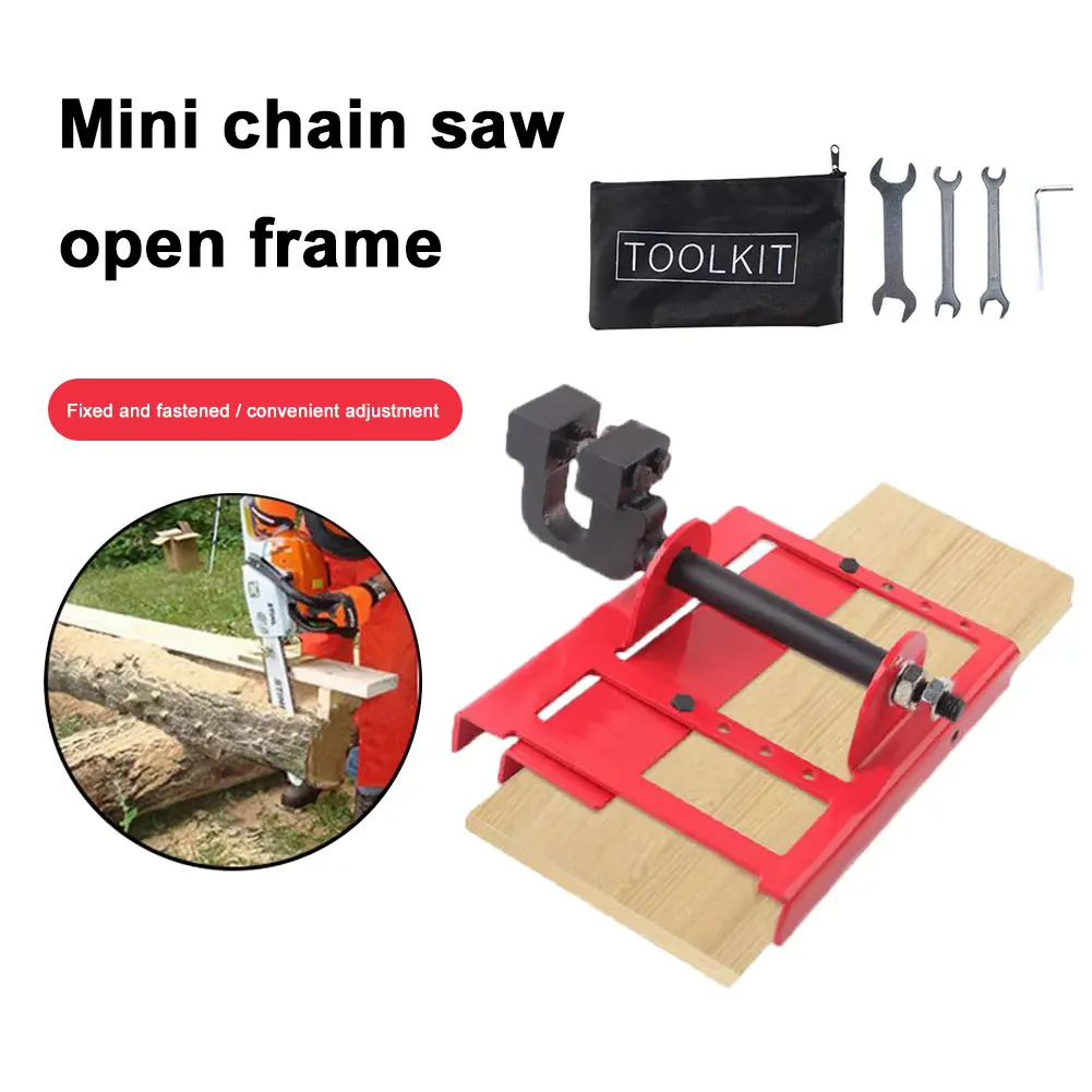Chainsaw Mill Vertical Lumber Cutting Guide Portable Sawmill Tool Chainsaw Wood Cutting Tool for Cutting Wooden Boards and Wood