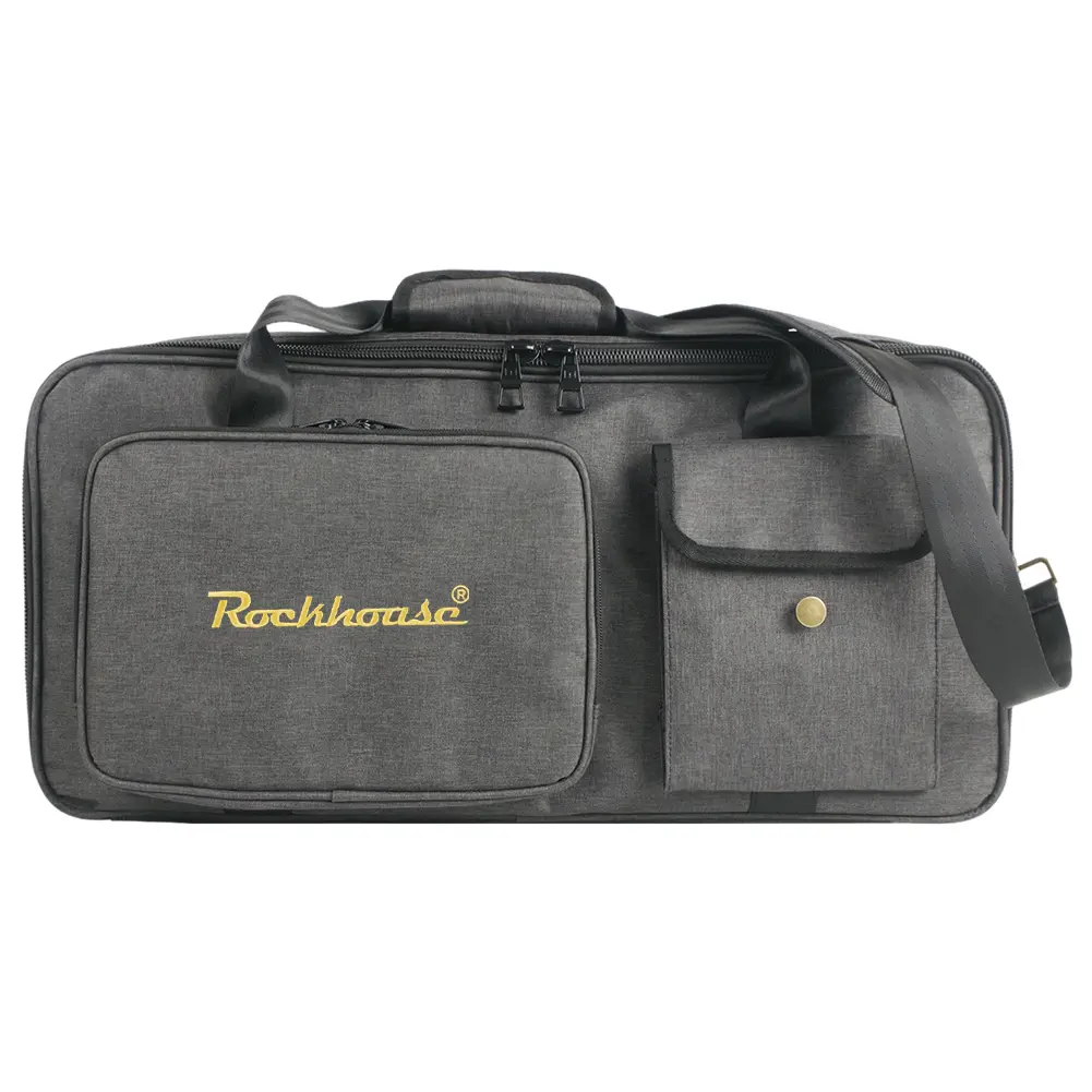 Guitar Multi Effects Pedal Bag Shock Absorption Effects Pedal Storage Case Multi-pockets for Outdoor Concert Show