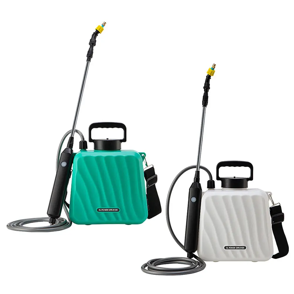 1.35 Gallon/5L Plant Sprayer with USB Rechargeable Handle and Retractable Wand Water Sprayer for Garden Lawn and Other Cleaning
