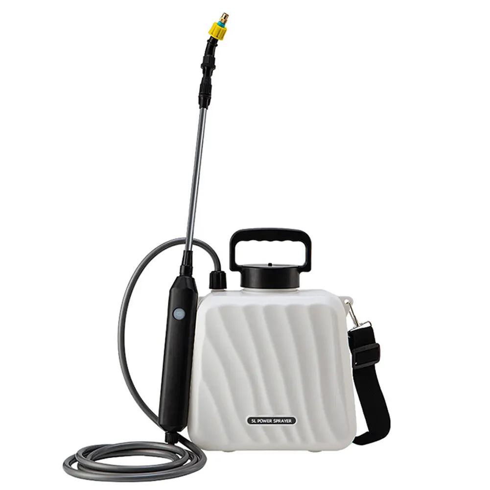 1.35 Gallon/5L Plant Sprayer with USB Rechargeable Handle and Retractable Wand Water Sprayer for Garden Lawn and Other Cleaning