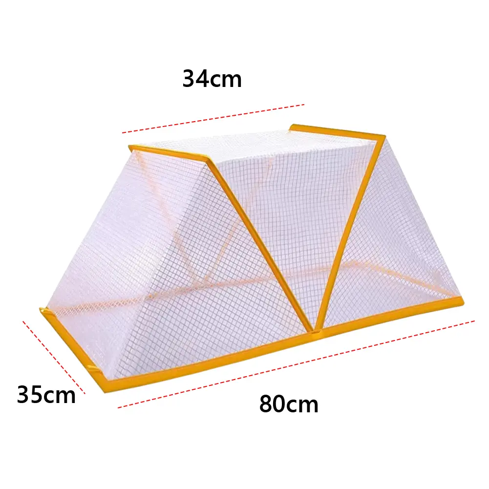 Foldable Garden Plants Cover with Ground Nails Vegetable Rows Plant Protector Plants Protection Cover for Fruits Vegetables