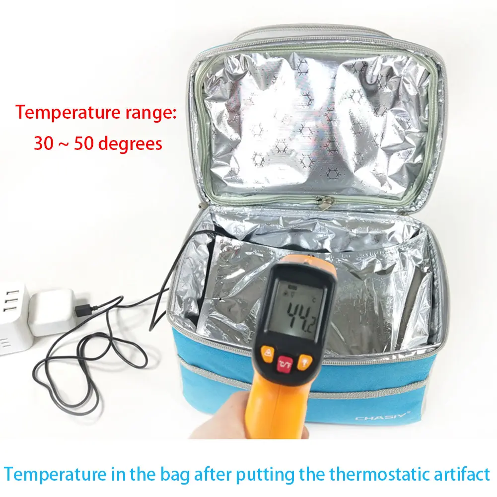 1-5PCS Milk Bottle Thermal Heater Pad Portable Lunch Box Warmer Pad Lightweight Food Warmer Plate Multifunction for Camping