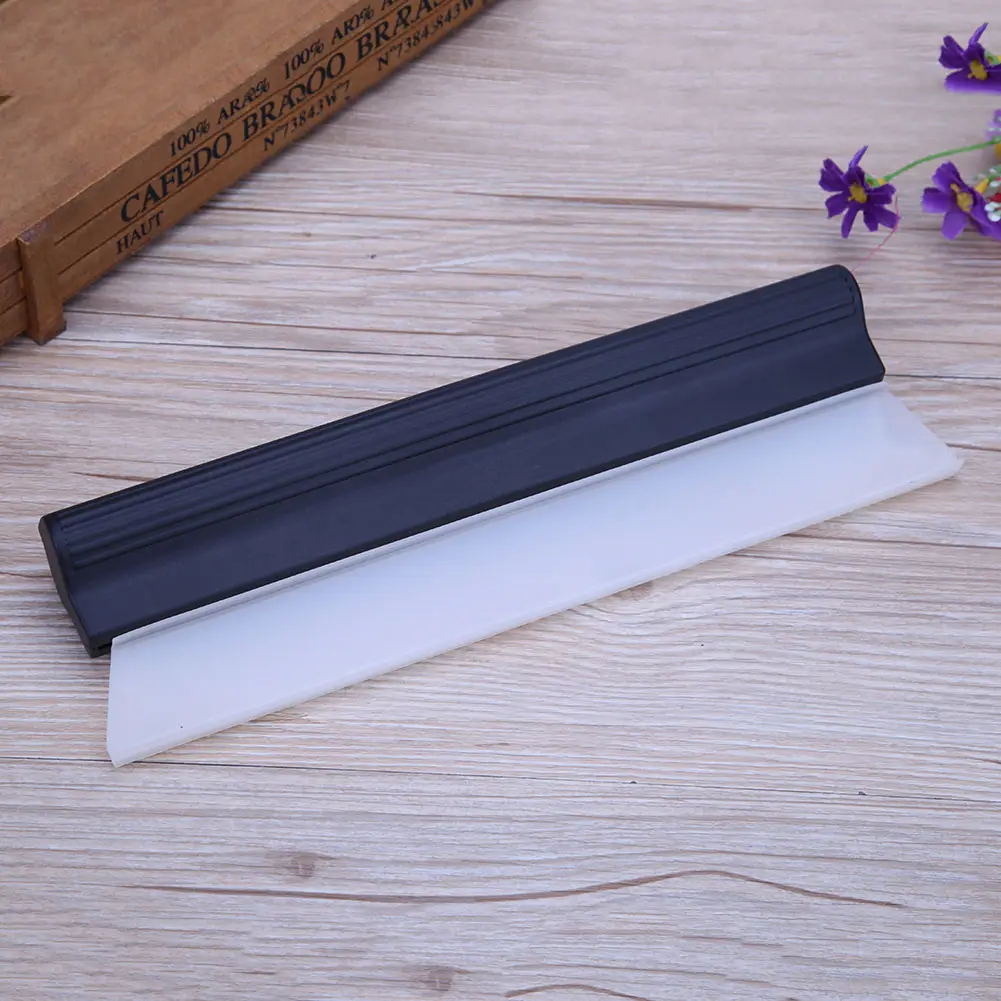 2-10PCS Soft Silicone Water Drying Blade Wiper Cleaning for Car Home Windows