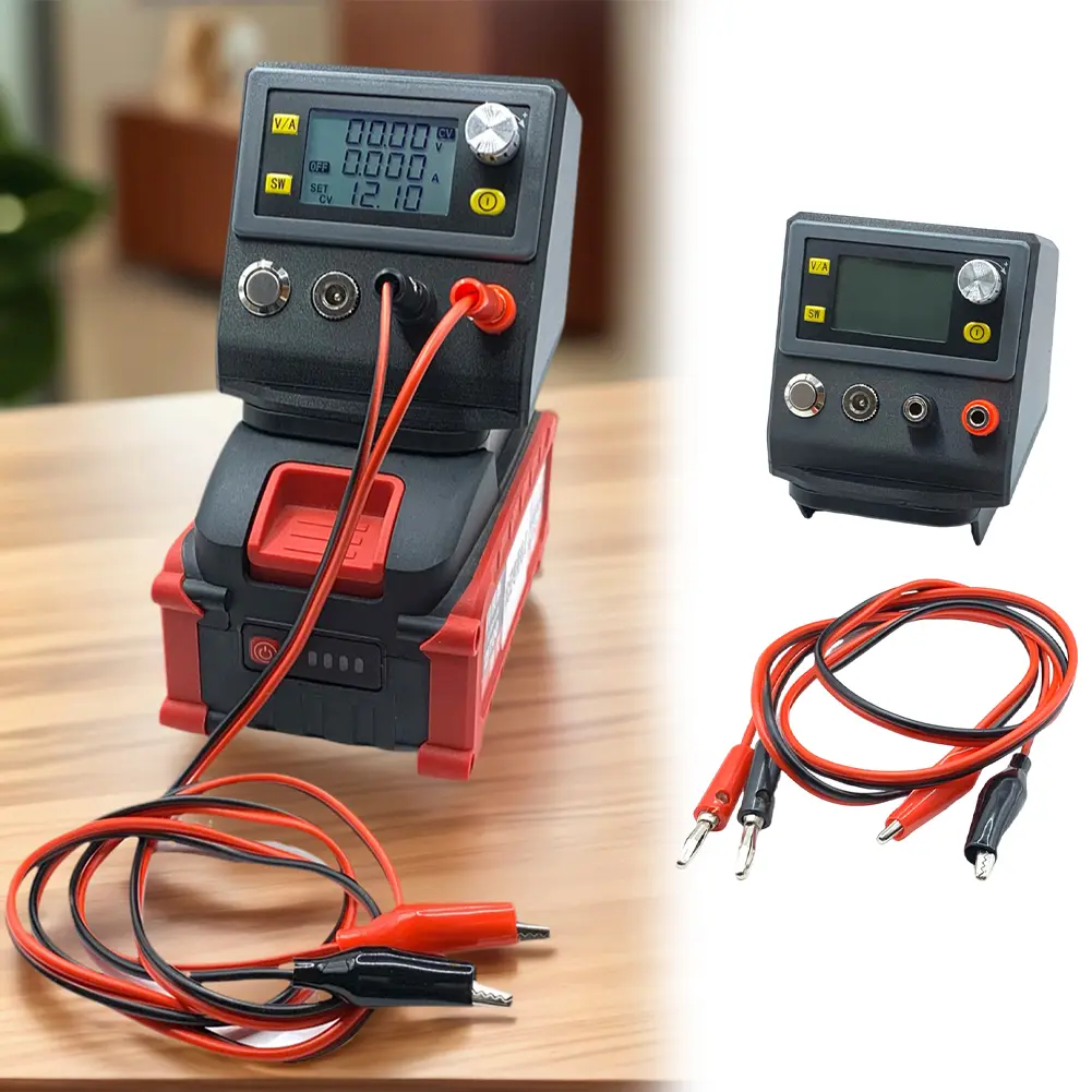 PPS100 35W/80W CNC Regulated DC Power Supply CNC DC Step-up and Step-down Power Supply for Makita 18V-21V Lithium Batteries