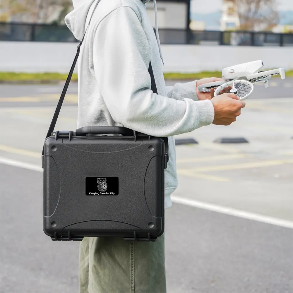 For DJI Flip Hard Carrying Case Portable Storage Bag Waterproof Shoulder Bag Explosion-proof Case Handbag for DJI Flip Accessory