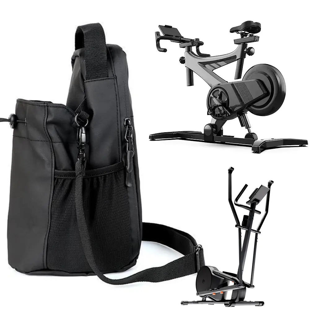 Magnetic Gym Bag Water Bottle Bag Crossbody Water Bottle Pouch Water Bottle Carrier Bag for Men Women Fitness Travel Sports