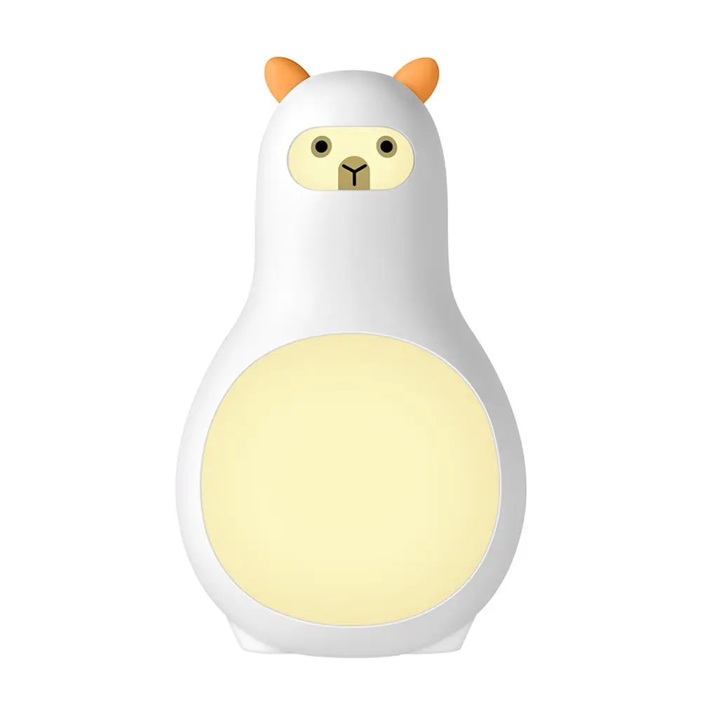 LED Portable Sleeping Aid Speaker with Hook White Noise Speaker 800mAh Lightweight Night Light for Bedroom Living Room Bedside