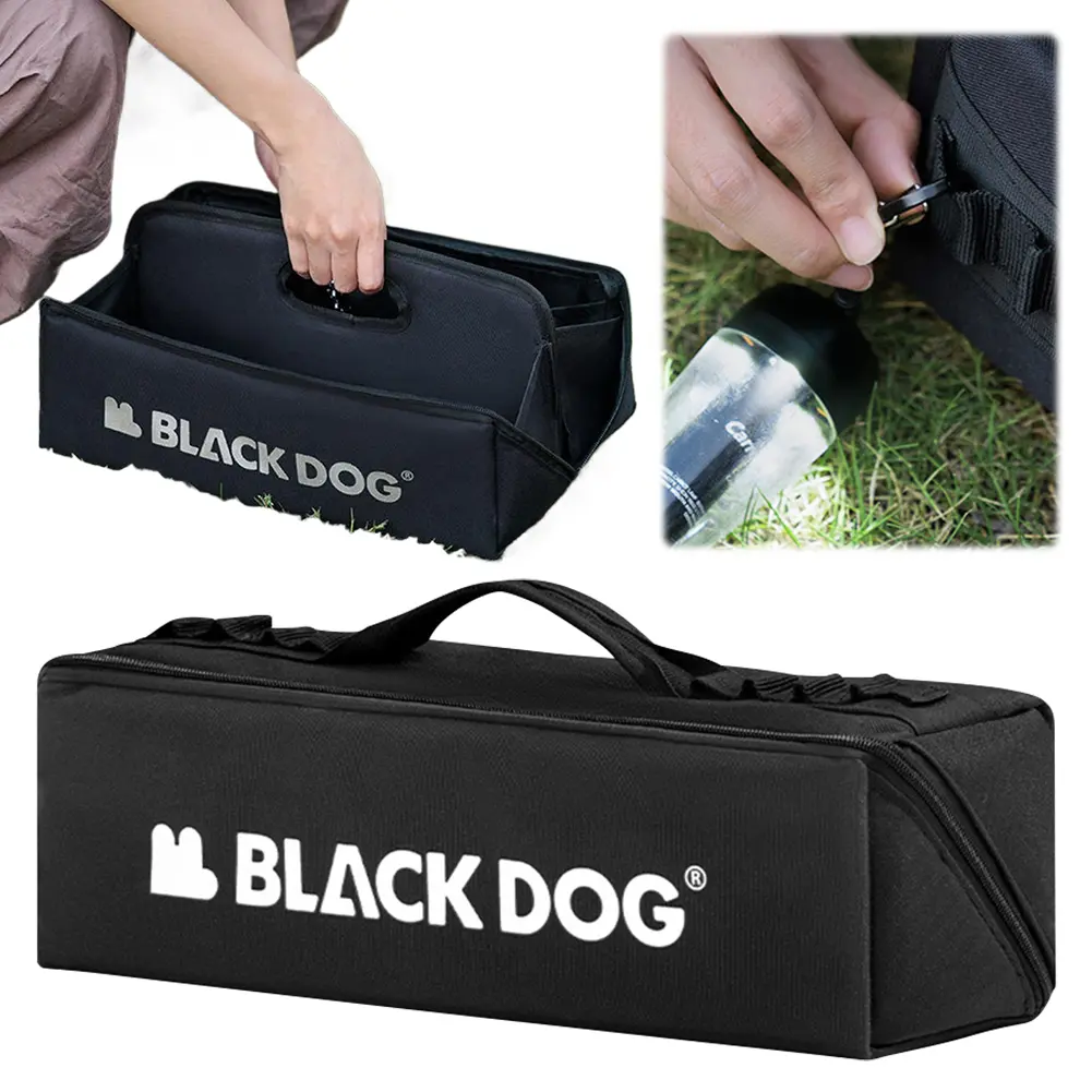 9.5L Portbale Sundries Handbag 600D Oxford Cloth Outdoor Travel Organizer Waterproof Outdoor Gear Storage Bag for Camping Hiking