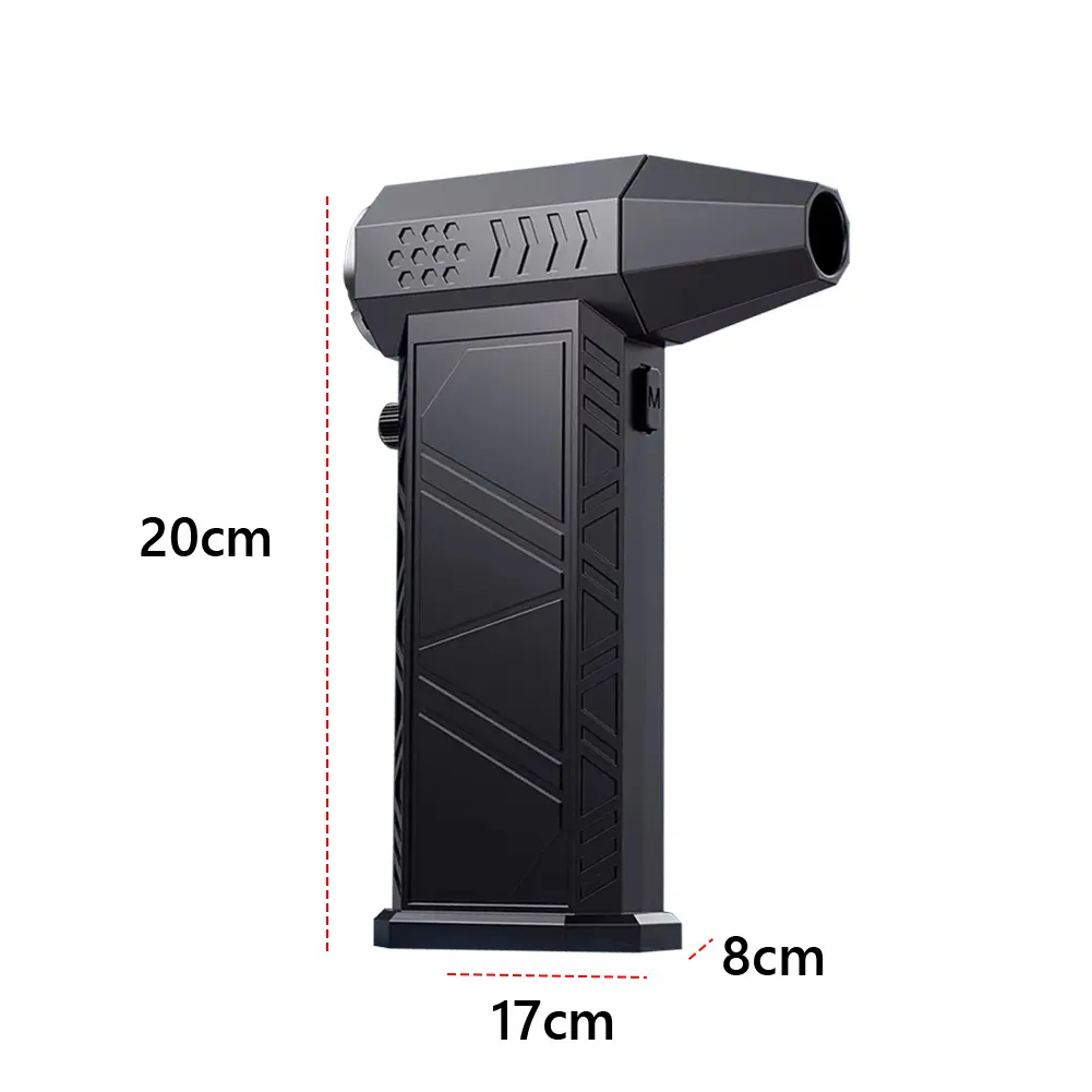 300000RPM Jet Dry Mini Blower Rechargeable Electric Air Duster Multifunctional Portable Turbo Jet Fan Strong Power for Home Car