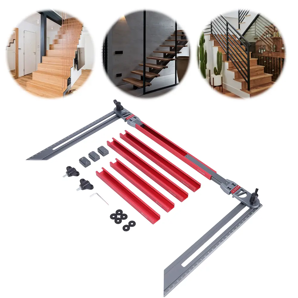 Stair Tread Template Tool Upgrade Stair Tread Gauge Tool Accurate Stair Tread Jig Tool Stair Template Tool Shelf Scribe Tool