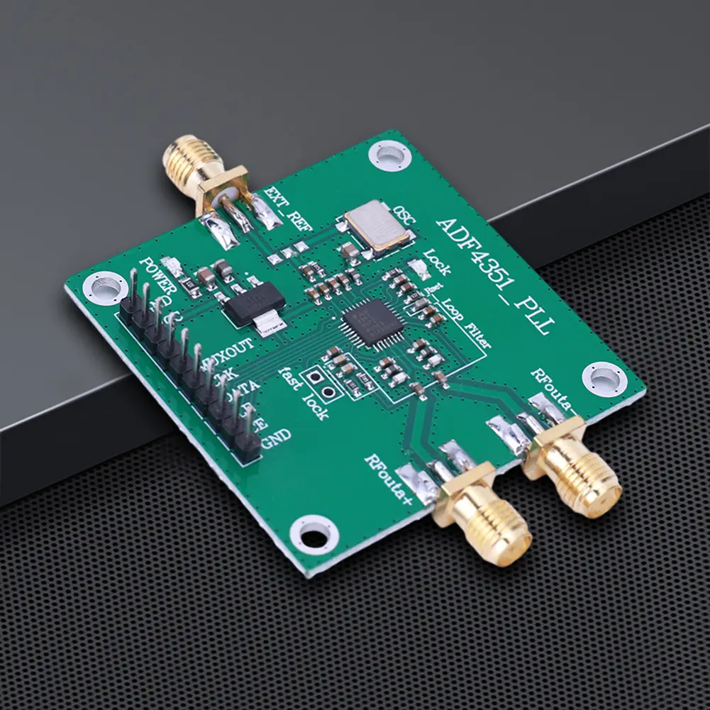 ADF4350 ADF4351 RF Signal Source Module Broadband 35M/137M-4.4GHz RF Signal Source Frequency Synthesizer Signal Source Module