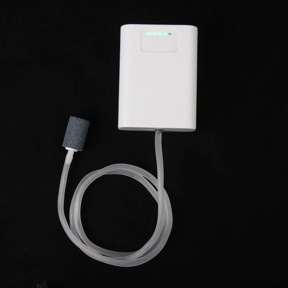 Fish Tank Aerator Rechargeable Fish Tank Oxygen Pump for Outdoor Fishing and Fish Transportation