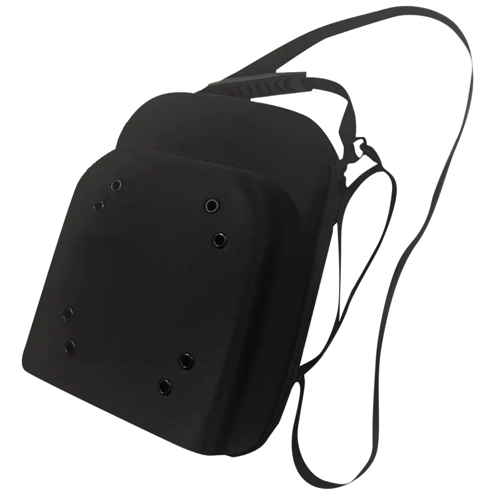 Hard Baseball Hat Case with Adjustable Strap Peaked Cap Storage Bag Wear Resist Baseball Hat Box for Hiking Camping Outdoor Trip