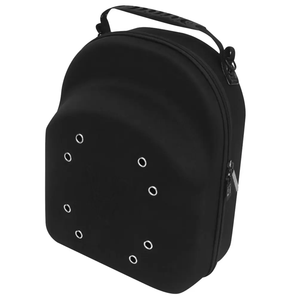 Hard Baseball Hat Case with Adjustable Strap Peaked Cap Storage Bag Wear Resist Baseball Hat Box for Hiking Camping Outdoor Trip