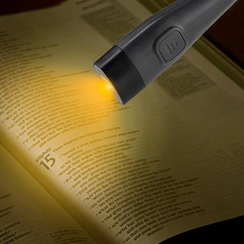 LED Neck Reading Light Adjustable Brightness LED Night Light 3 Colors Flashlight Perfect for Reading Knitting Camping Repairing