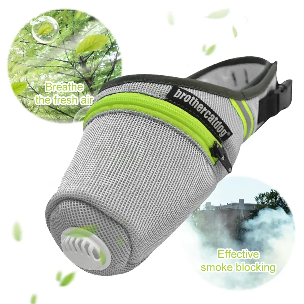 Dog Mask Dog Air Filter Mask Breathable Dog Gas Face Mask Adjustable Dog Respirator Mask for Pet Indoor Outdoor Protection