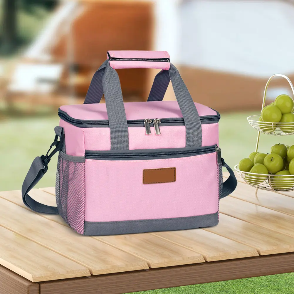 Insulation Storage Bag Large Capacity Portable Lunch Storage Bag Waterproof Leakproof Lunch Cooler Tote for Outdoor Picinic