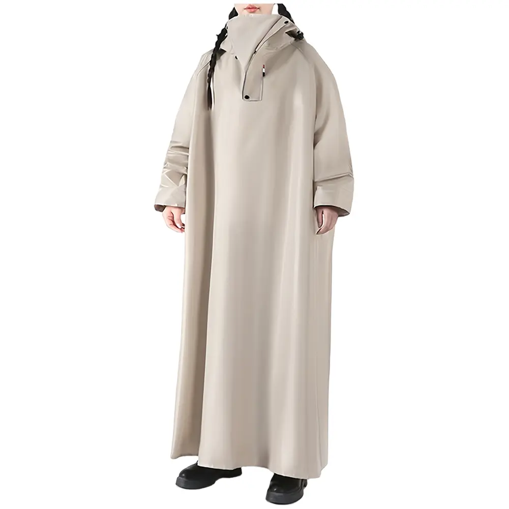 Adult Riding Gear Rain Jacket Thickened Special Long Raincoat Full-Body Independent Raincoat for Raining Outdoor Activities Tool
