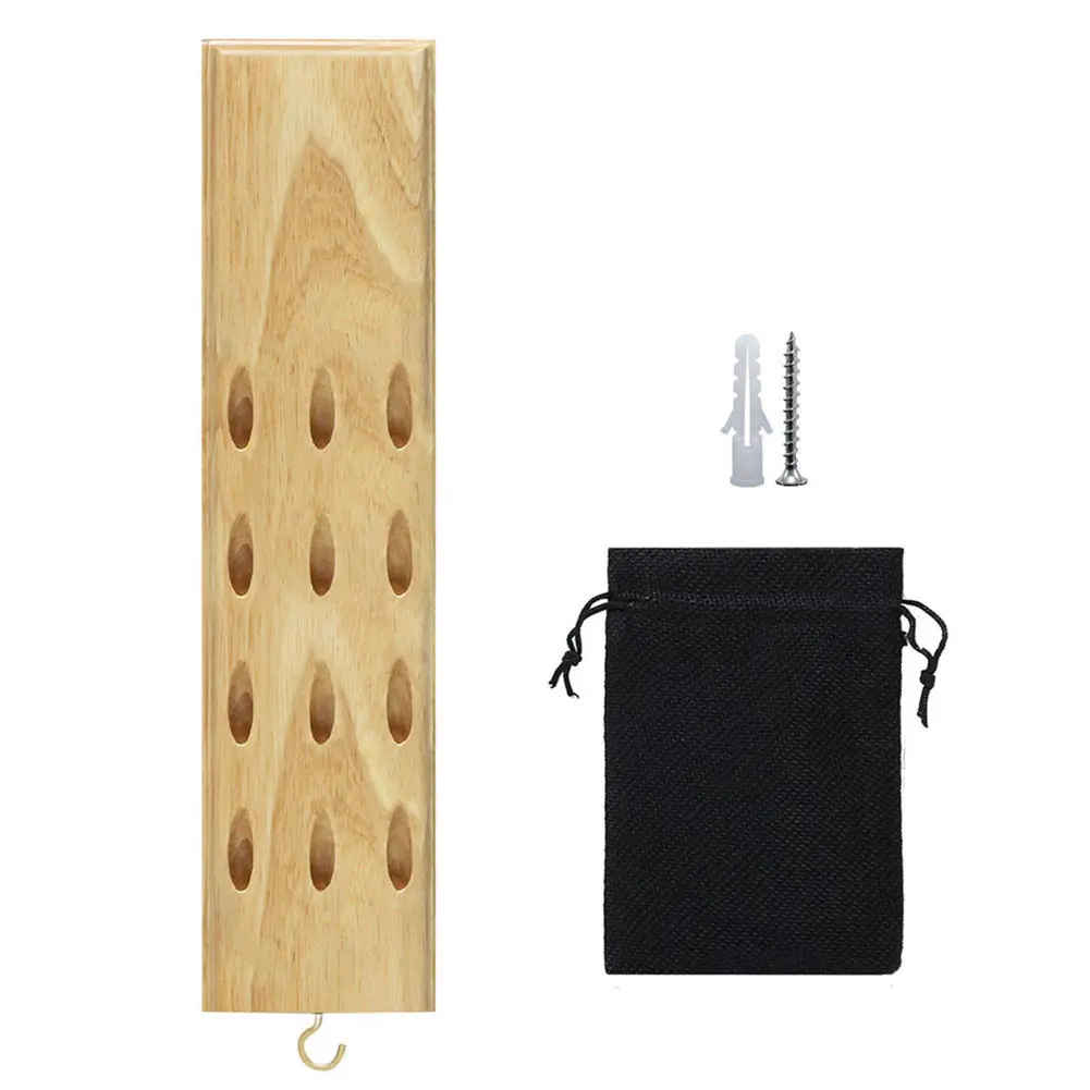 Dart Holder/Stand Solid Wood Wall Mounted Dart Display & Stand Dart Storage Display Rack Displays 12 Steel/Soft Tip Darts