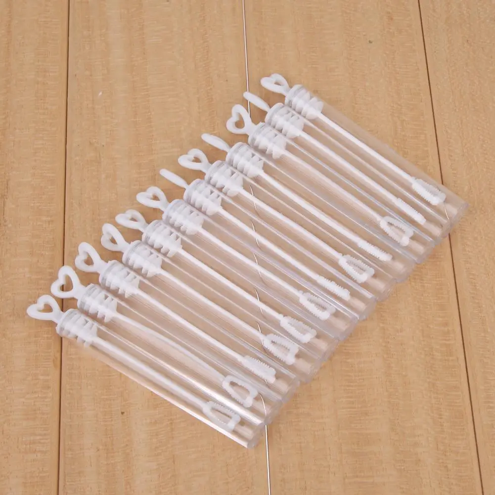 100pcs Empty Bubble Soap Maker Bottle Creative Design Bubble Maker Toys Party Essentials Bubble Making Devices for Anniversaries