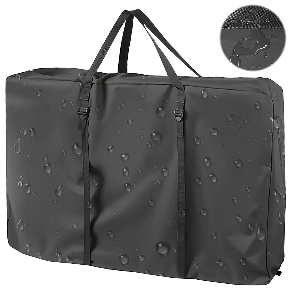Rollator Travel Bag Waterproof Oxford Cloth Storage Bag Large Capacity Wheelchair Protective Cover for Beach Chair Camping Table