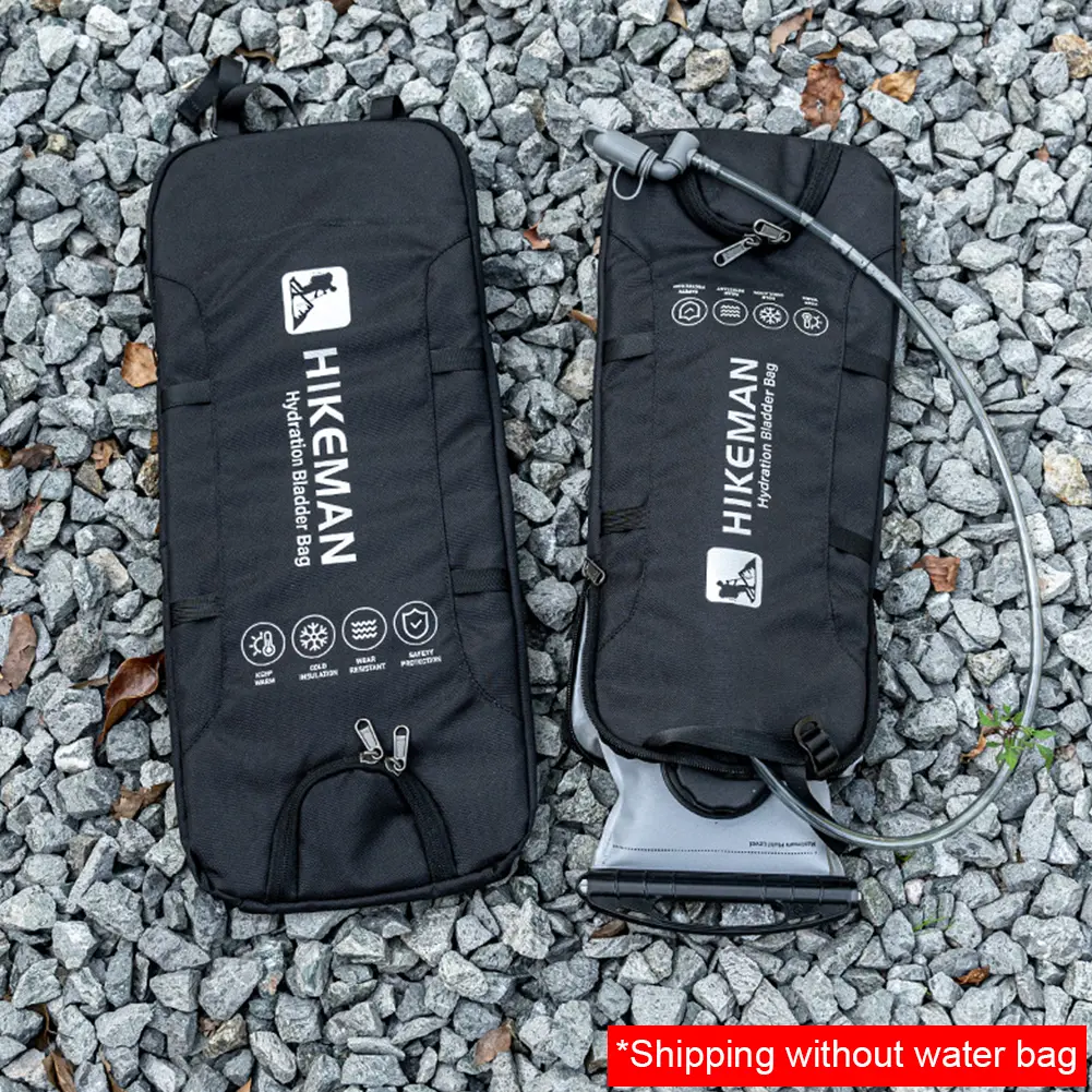 Insulated Cooler Bag Fits 1-2L & 2-3L Water Bladders Water Bladder Insulator Bag Protective Insulated Sleeve for Camping Skiing