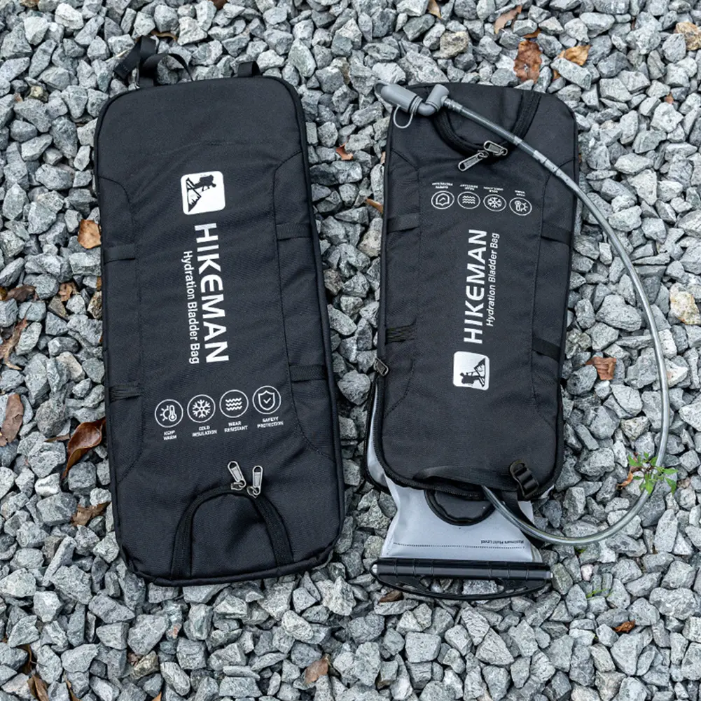Insulated Cooler Bag Fits 1-2L & 2-3L Water Bladders Water Bladder Insulator Bag Protective Insulated Sleeve for Camping Skiing