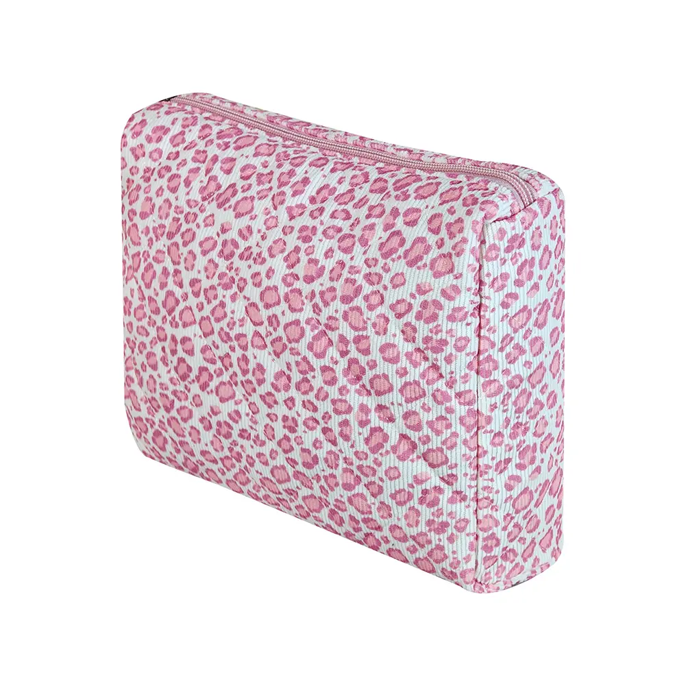 Padding Cosmetic Bag Ins Polka Dot Printed Portable Quilted Skincare Pouch Cute Storage Bag Commute Work Date Handbag