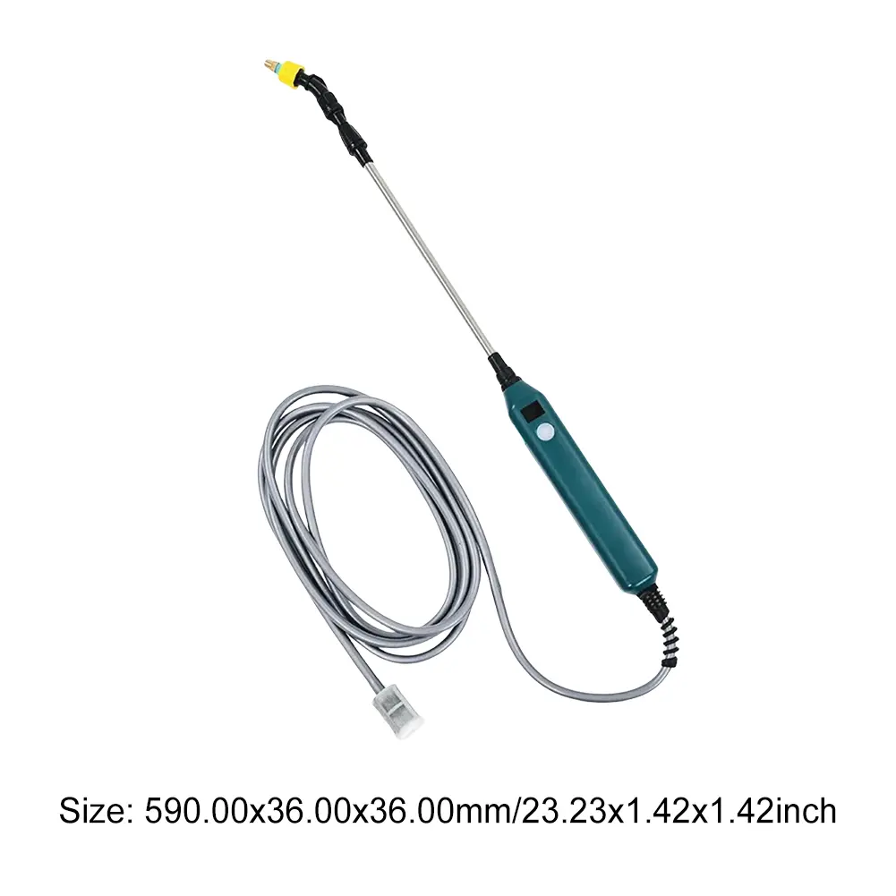 2400mAh Battery Powered Sprayer Wand Rechargeable Garden Sprayer Wand with Battery Indicator Irrigation Tool for Lawn and Garden