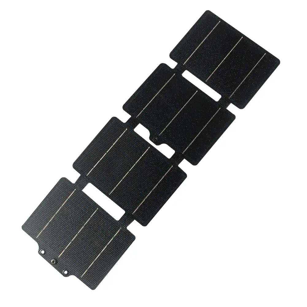 20W Flexible ETFE Solar Panel Charger USB/Type-C Foldable Solar Panels IPX6 Waterproof Portable Solar Panel Charger for Phone