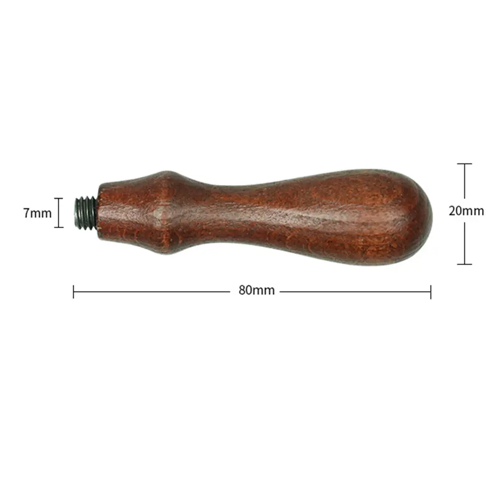 5-20PCS Wooden Fire Paint Handle DIY Vintage Wax Sealing Handle Antique Stamp Head Handle Envelope Scrapbooking Supplies