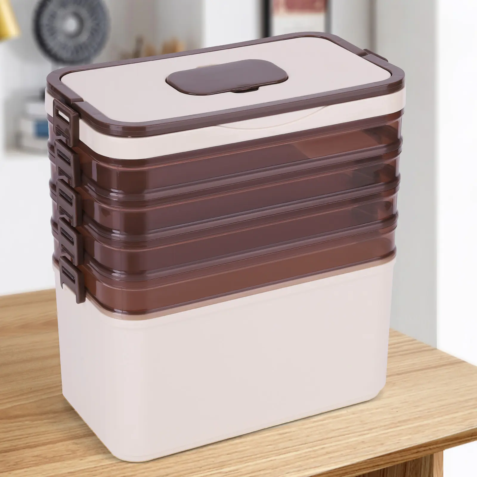 5 Tier Medicine Storage Box Medicine Organizer Medication Storage Box for Home Office School