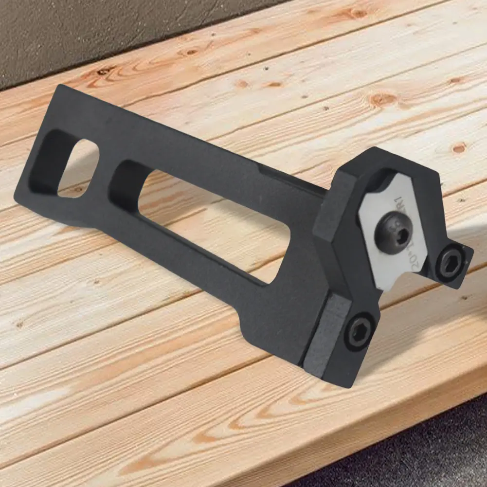 Woodworking Chamfer Plane Anti-Slip Manual Planer Blade Wear Resist Blade Corner Planer for Wood Plywood Plastic PVC
