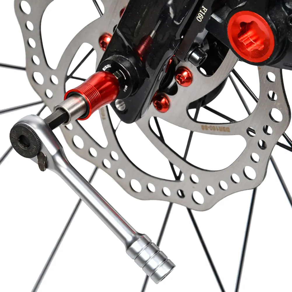 Mini Ratchet Wrench Tool Kit Multifunctional Ratchet Wrench Tool Set Mountain Bike Road Bike Riding Repair Accessories