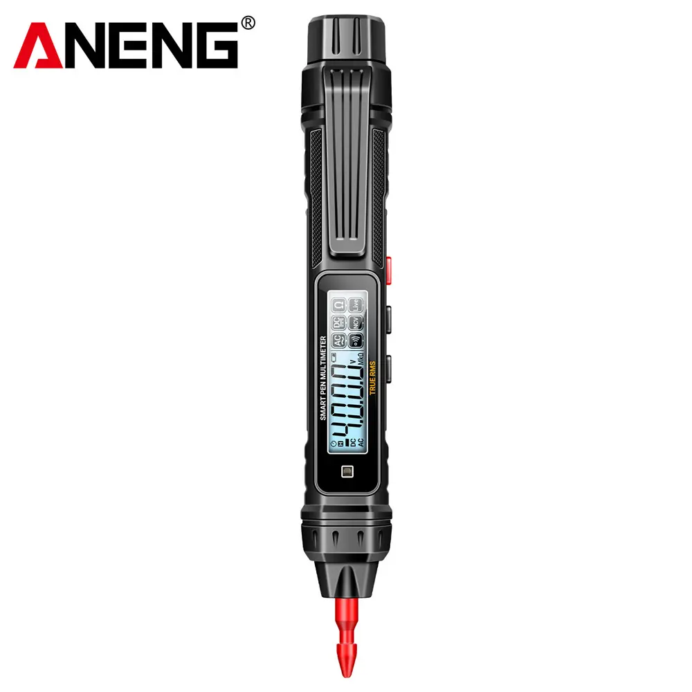 A3005 Digital DC AC Voltmeter 4000 Counts Multifunctional Pen Meter Non-Contact Auto for Lab/Factory/Home