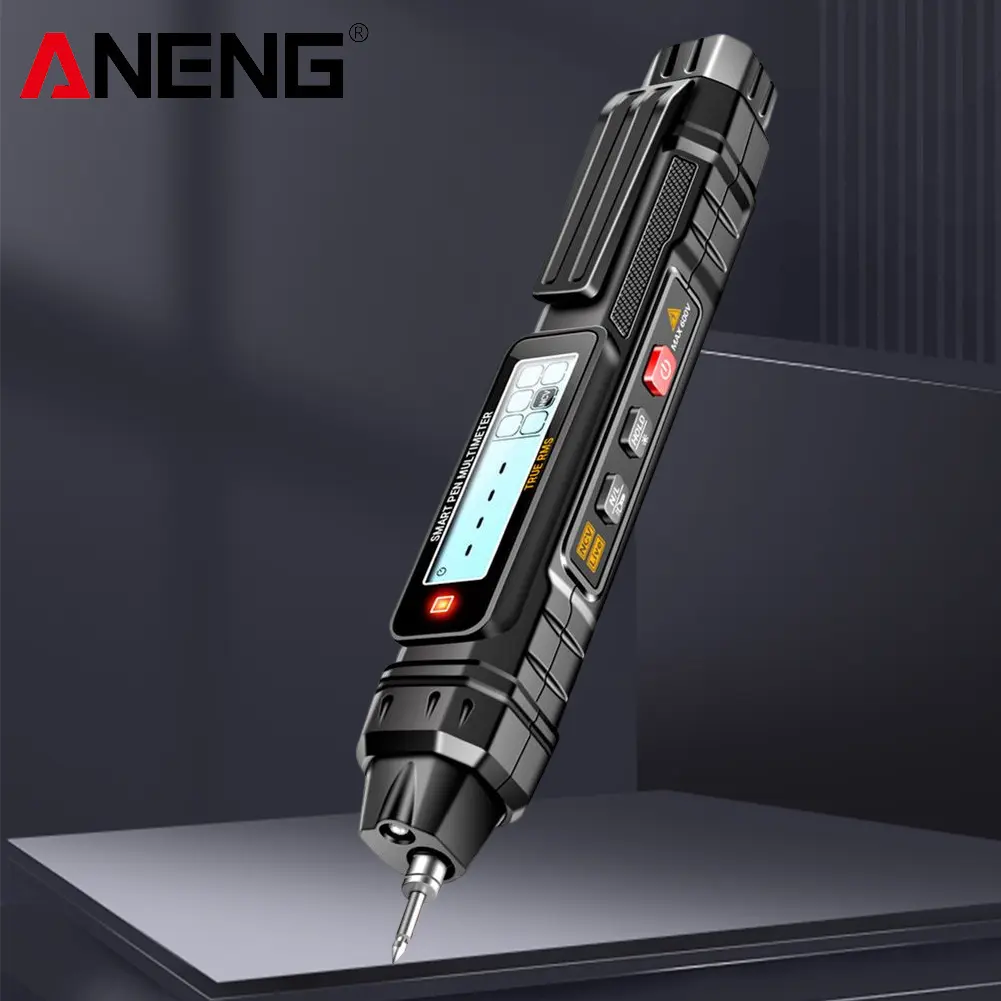 A3005 Digital DC AC Voltmeter 4000 Counts Multifunctional Pen Meter Non-Contact Auto for Lab/Factory/Home