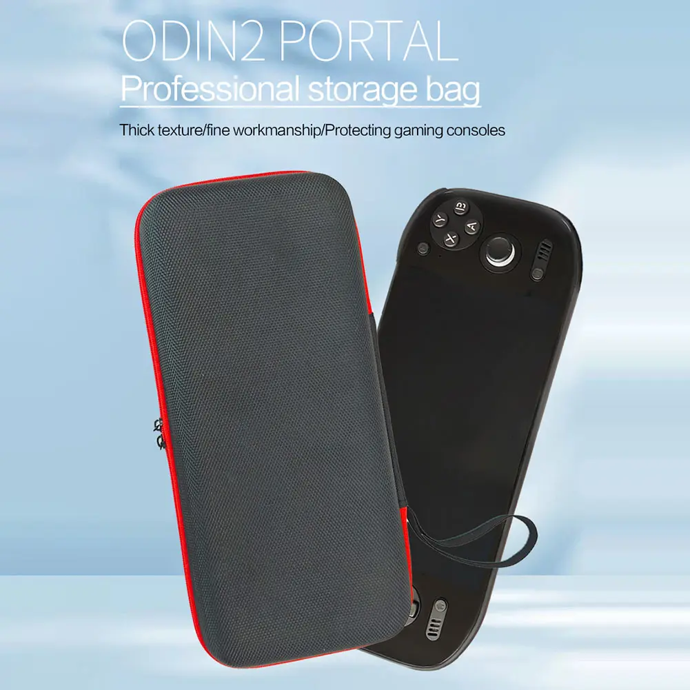 Carrying Case for AYN Odin 2 Portal Travel Case Shockproof Storage Case Waterproof for AYN Odin 2 Portal Handheld Game Console