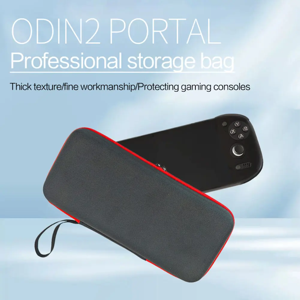 Carrying Case for AYN Odin 2 Portal Travel Case Shockproof Storage Case Waterproof for AYN Odin 2 Portal Handheld Game Console