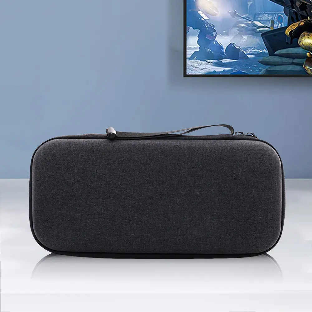 Game Console Storage Case with 8 Slots Storage Box Portable Travel Organiser Large Capacity Console Protective Handbag for NS2