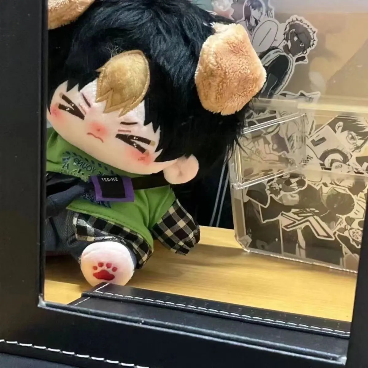 Stuffed Haikyuu! Yu Nishinoya 20cm Cotton Doll Anime Haikyu Cute Crying Noya San Plush Puppet Toys for Children Adults Gift Toys