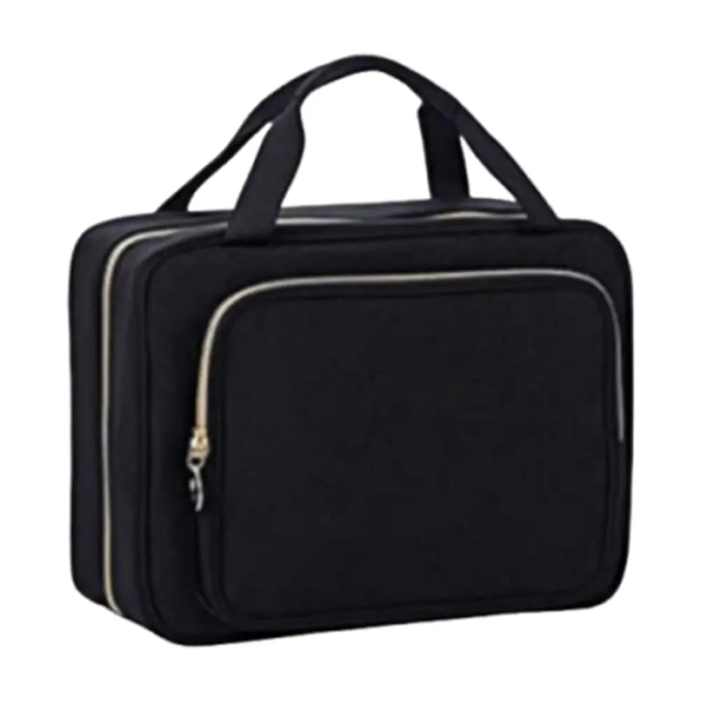 PVC Casual Skincare Pouch PU Leather Versatile Toiletry Case Large Capacity Toiletries Organizer Bag Ladies Outdoor Travel Bag